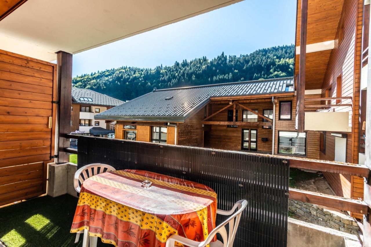 Saint-Jean-dʼAulpsPied Des Pistes - Balcon - Chiens Bienvenusアパートメント エクステリア 写真