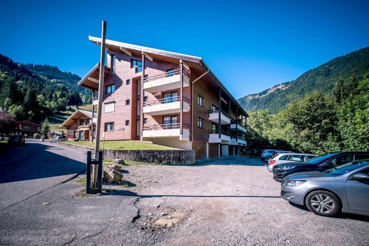 Saint-Jean-dʼAulpsPied Des Pistes - Balcon - Chiens Bienvenusアパートメント エクステリア 写真